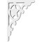 Ekena Millwork Austin Architectural Grade PVC Bracket, 5/8"W X 4"D X 6"H BKTP01X04X06AU - alternate 4